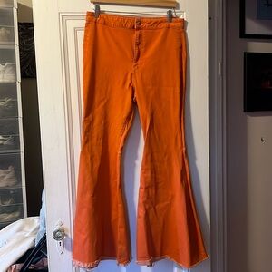 We The Free Orange Flares